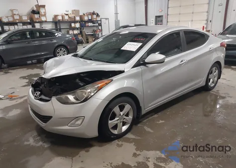 2012 Hyundai Elantra Gls (Ulsan Plant) из США, поврежденный, VIN KMHDH4AEXCU345296